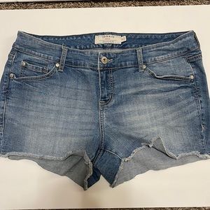 Torrid denim shorts. Size 14. Never have been worn before. Perfect for summer.